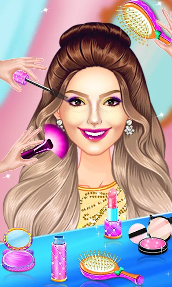 Скачать Makeup idol:Doll makeover 2024 (Роял Долл) [Взлом/МОД Все открыто] последняя версия 1.6.8 (5Play ru apk ) для Андроид