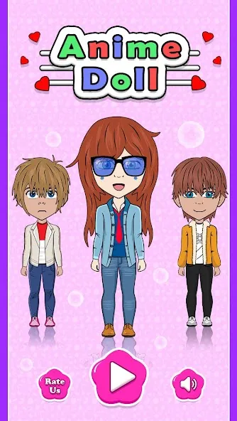 Скачать Anime Doll Designer (Аниме Кукольный Дизайнер) [Взлом/МОД Unlocked] последняя версия 0.4.6 (бесплатно на 5Play) для Андроид