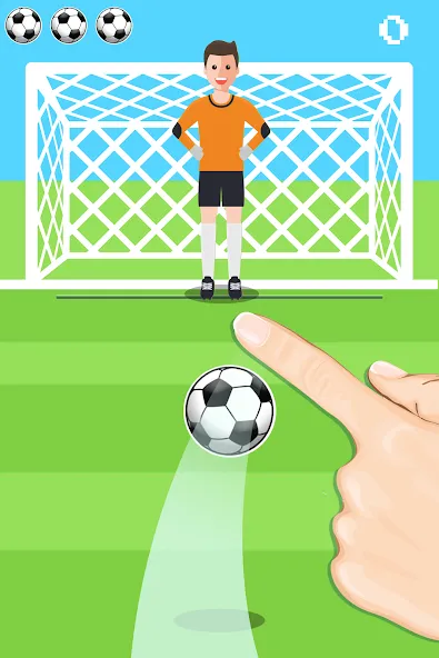 Скачать Penalty Shootout Game Offline (Пенальти игра без подключения к интернету) [Взлом/МОД Много денег] последняя версия 2.6.5 (бесплатно на 4PDA) для Андроид