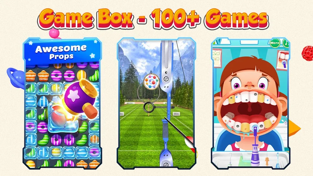 Скачать Game Box - 100+ Games (Гейм Бокс) [Взлом/МОД Все открыто] последняя версия 2.8.2 (5Play ru apk ) для Андроид