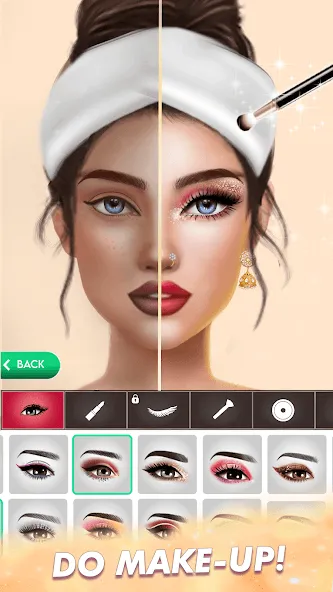 Скачать девочек макияж- Игры одевалки  [Взлом/МОД Меню] последняя версия 2.9.3 (бесплатно на 4PDA) для Андроид
