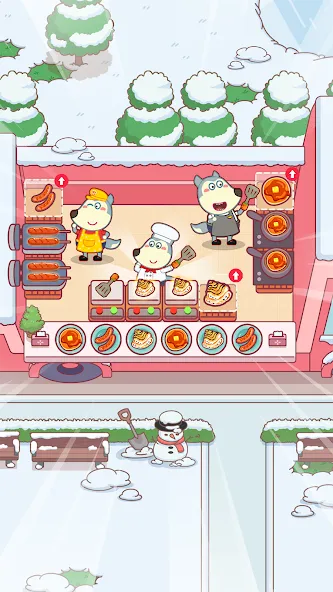 Скачать Wolfoo Snack Bar, Restaurant  [Взлом/МОД Все открыто] последняя версия 1.4.9 (4PDA apk) для Андроид