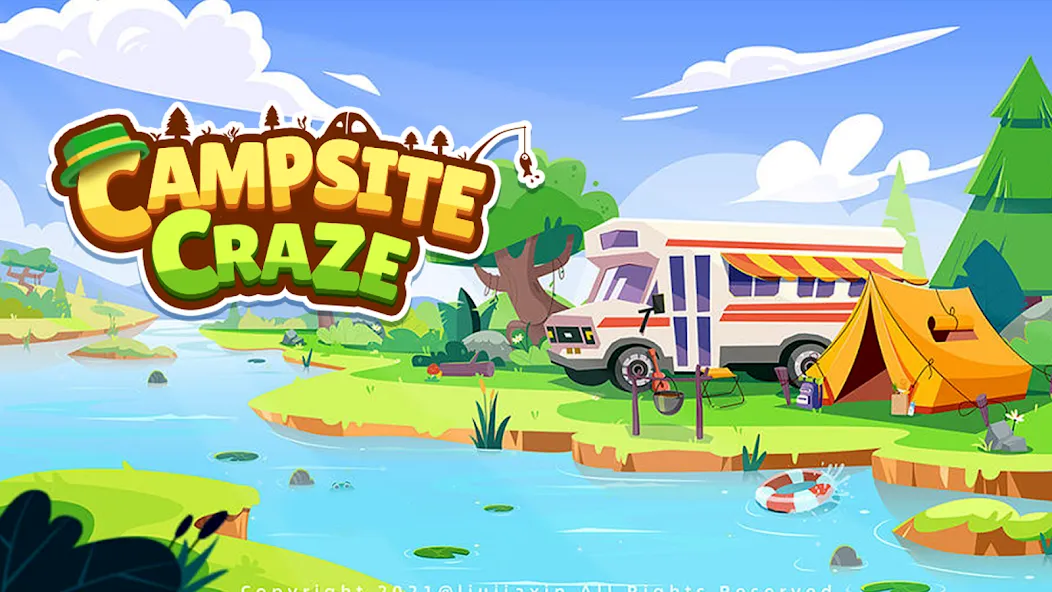 Скачать Campsite Craze: Puzzle Merge (Кемпинговая Лихорадка) [Взлом/МОД Много денег] последняя версия 2.8.5 (на 5Плей бесплатно) для Андроид