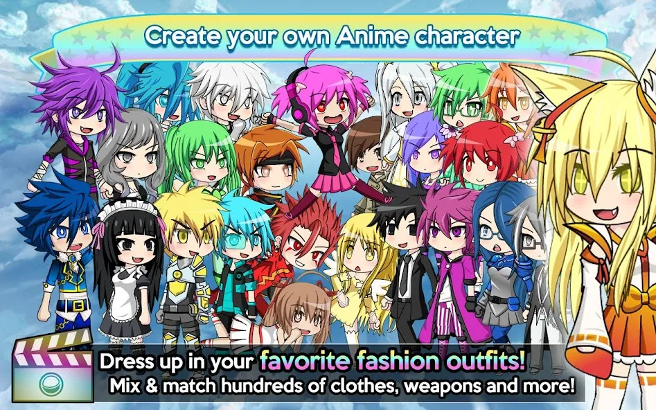 Скачать Gacha Studio (Anime Dress Up) (Гача Студио) [Взлом/МОД Много денег] последняя версия 1.8.5 (на 5Плей бесплатно) для Андроид