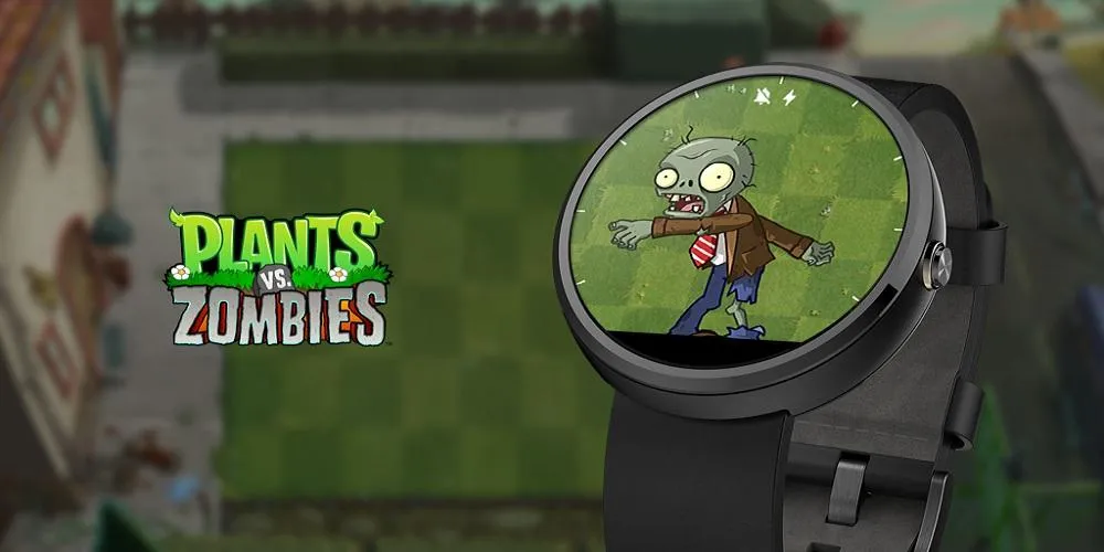 Скачать Plants vs. Zombies™ Watch Face  [Взлом/МОД Unlocked] последняя версия 2.7.6 (бесплатно на 5Play) для Андроид