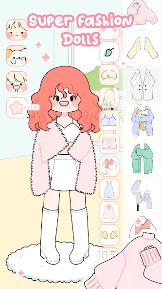 Скачать Lovely Doll : Dress Up Game (Лавли Долл) [Взлом/МОД Unlocked] последняя версия 0.7.7 (5Play ru apk ) для Андроид