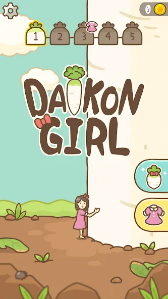Скачать DAIKON GIRL (ДАЙКОН ГЕРЛ) [Взлом/МОД Unlocked] последняя версия 1.7.4 (4PDA apk) для Андроид