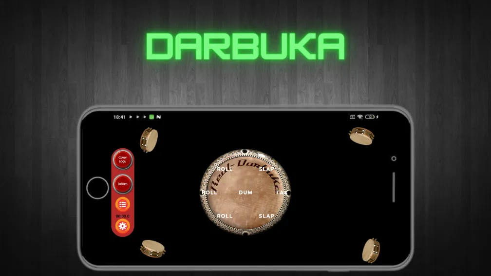 Скачать Darbuka Music Virtual (Дарбука Музыка Виртуал) [Взлом/МОД Unlocked] последняя версия 2.1.6 (5Play ru apk ) для Андроид