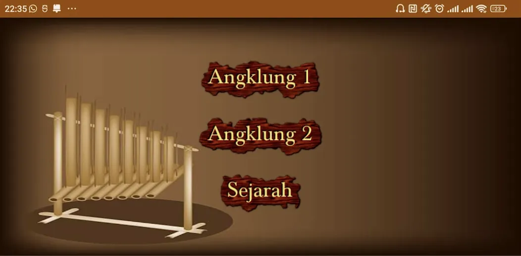 Скачать Angklung Instrument (Ангклунг инструмент) [Взлом/МОД Бесконечные деньги] последняя версия 2.3.8 (бесплатно на 5Play) для Андроид
