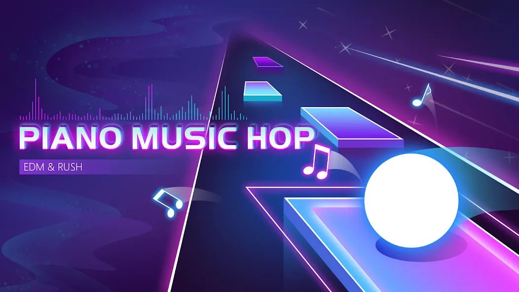 Скачать Piano Music Hop: EDM Rush！ (Пиано музыка хоп) [Взлом/МОД Бесконечные деньги] последняя версия 0.4.8 (бесплатно на 5Play) для Андроид