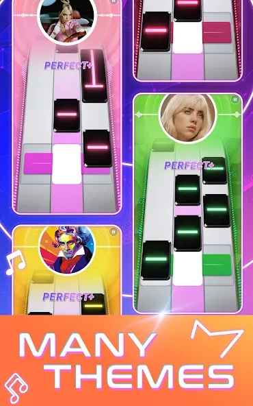 Скачать Beat Tiles: Music Game (Бит Тайлс) [Взлом/МОД Меню] последняя версия 1.9.9 (5Play ru apk ) для Андроид