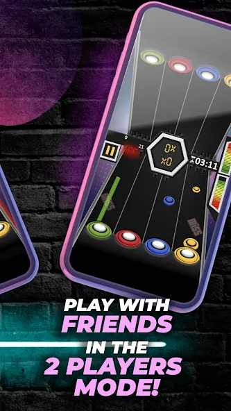 Скачать Guitar Hero Game: EDM Music (ЭДМ) [Взлом/МОД Все открыто] последняя версия 2.6.9 (бесплатно на 4PDA) для Андроид