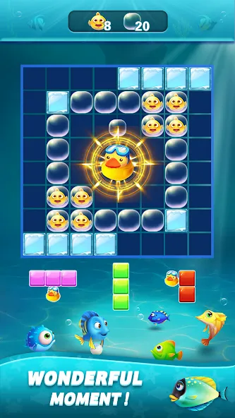Скачать Block Ocean 1010 Puzzle Games (Блок Океан 1010 Головоломки) [Взлом/МОД Меню] последняя версия 2.9.9 (бесплатно на 4PDA) для Андроид