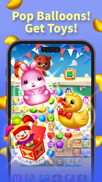 Скачать Toy Bear Sweet POP: Match 3 (Той Бир Свит ПОП) [Взлом/МОД Бесконечные деньги] последняя версия 2.6.5 (бесплатно на 5Play) для Андроид