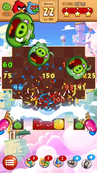 Скачать Angry Birds Blast (Энгри Бердс Бласт) [Взлом/МОД Много денег] последняя версия 0.7.1 (на 5Плей бесплатно) для Андроид