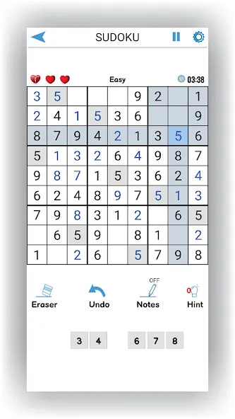 Скачать Sudoku Offline: Hard Puzzles (Судоку Оффлайн) [Взлом/МОД Бесконечные деньги] последняя версия 0.5.1 (на 5Плей бесплатно) для Андроид
