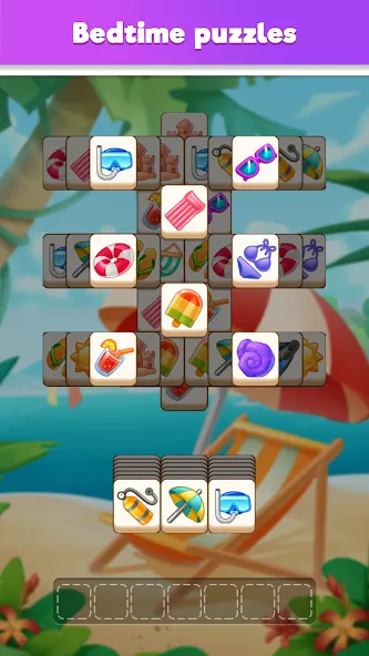 Скачать Tile Match Puzzle: Triple Game (Тайл Матч Пазл) [Взлом/МОД Все открыто] последняя версия 1.7.1 (4PDA apk) для Андроид