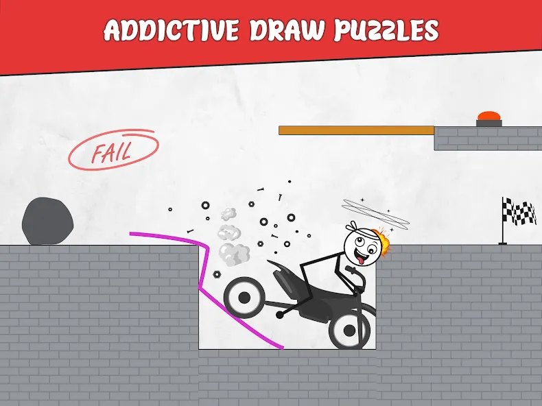 Скачать Draw Bridge: Puzzle Games (Дроу Бридж) [Взлом/МОД Меню] последняя версия 1.4.3 (4PDA apk) для Андроид