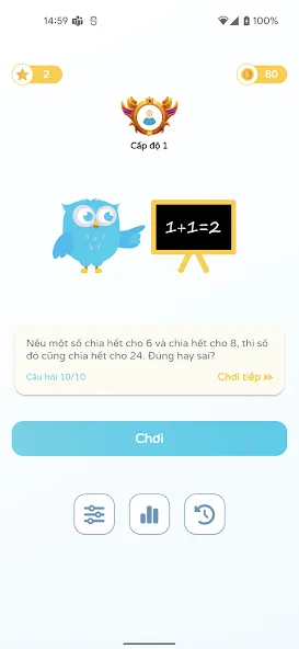Скачать Chọn Đúng Sai  [Взлом/МОД Бесконечные деньги] последняя версия 1.7.8 (бесплатно на 5Play) для Андроид