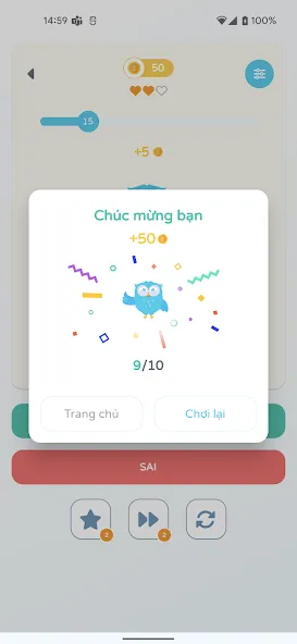 Скачать Chọn Đúng Sai  [Взлом/МОД Бесконечные деньги] последняя версия 1.7.8 (бесплатно на 5Play) для Андроид