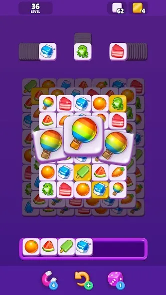 Скачать Tile Match - Matching Game (Тайл Матч) [Взлом/МОД Меню] последняя версия 1.6.5 (5Play ru apk ) для Андроид