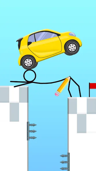 Скачать Draw 2 Bridge: Draw Save Car (Дроу 2 Бридж) [Взлом/МОД Все открыто] последняя версия 2.7.3 (бесплатно на 4PDA) для Андроид