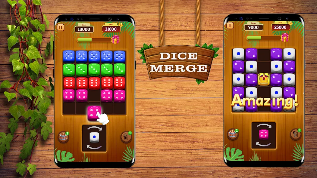 Скачать Dice Merge: Dice Mania Game (Дайс Мердж) [Взлом/МОД Все открыто] последняя версия 2.6.5 (5Play ru apk ) для Андроид