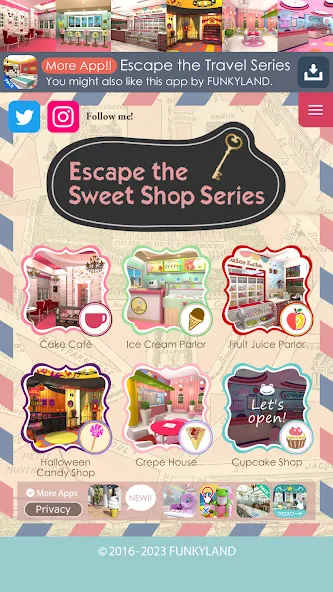 Скачать Escape the Sweet Shop Series (Эксперименты в кондитерской серии) [Взлом/МОД Бесконечные деньги] последняя версия 1.2.7 (на 5Плей бесплатно) для Андроид
