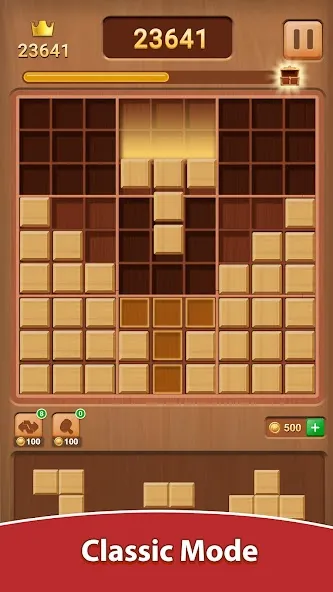 Скачать Wood Block Puzzle (Вуд Блок Пазл) [Взлом/МОД Все открыто] последняя версия 1.1.4 (5Play ru apk ) для Андроид