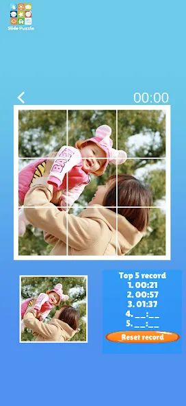 Скачать Slide Puzzle with your photo (Слайдпазл с вашим фото) [Взлом/МОД Бесконечные деньги] последняя версия 0.3.9 (на 5Плей бесплатно) для Андроид
