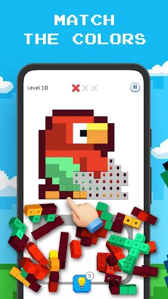 Скачать Blockin' Color - Block Puzzle [Взлом/МОД Unlocked] последняя версия 0.1.6 (бесплатно на 4PDA) для Андроид