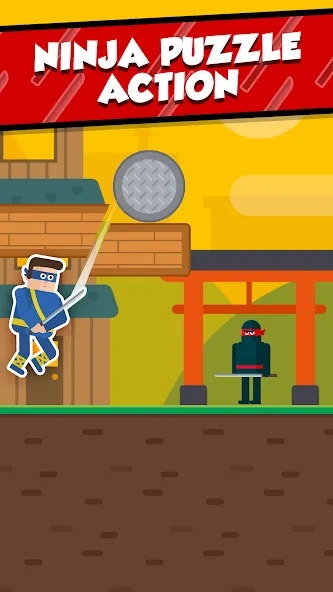 Скачать Mr Ninja - Slicey Puzzles (Мистер Ниндзя) [Взлом/МОД Много денег] последняя версия 1.2.2 (5Play ru apk ) для Андроид