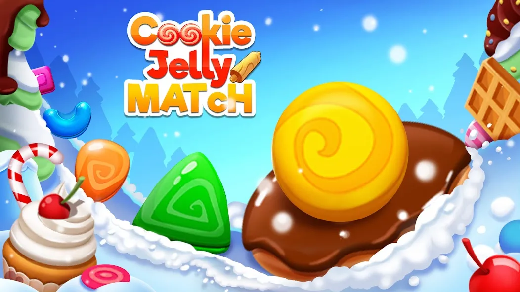 Скачать Cookie Jelly Match (Куки Джелли Матч) [Взлом/МОД Все открыто] последняя версия 2.5.9 (бесплатно на 4PDA) для Андроид