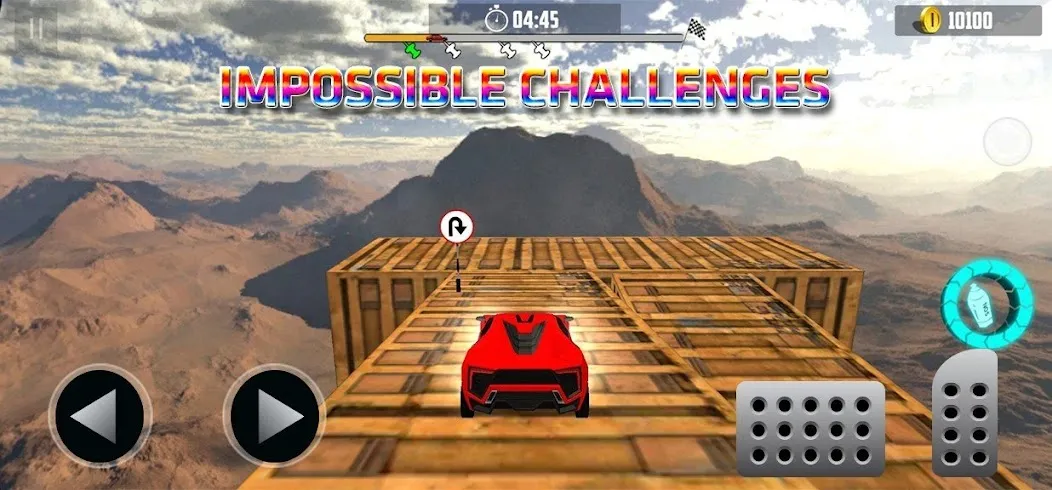 Скачать Ramp Car Stunt Challenge (Рамп Кар Стант Челлендж) [Взлом/МОД Много денег] последняя версия 0.1.3 (бесплатно на 5Play) для Андроид