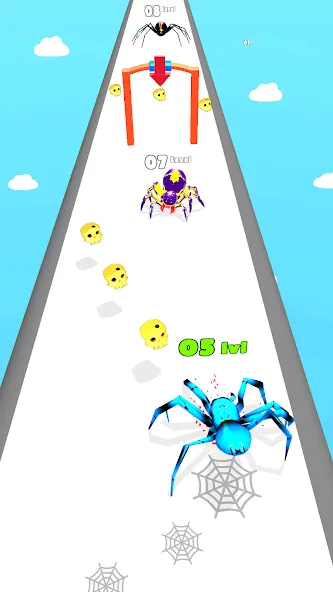 Скачать Эволюция бега насекомых (Инсект Эволюшн Ран) [Взлом/МОД Меню] последняя версия 2.5.5 (на 5Плей бесплатно) для Андроид
