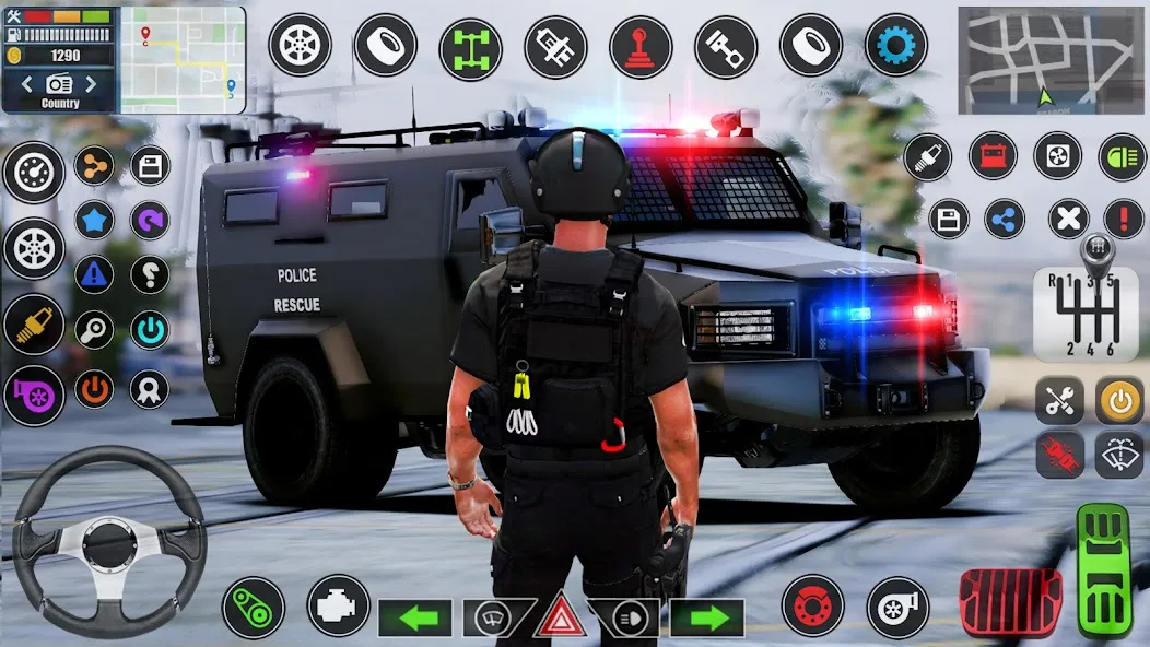 Скачать Симулятор полицейских игр: PGS [Взлом/МОД Меню] последняя версия 0.1.2 (4PDA apk) для Андроид