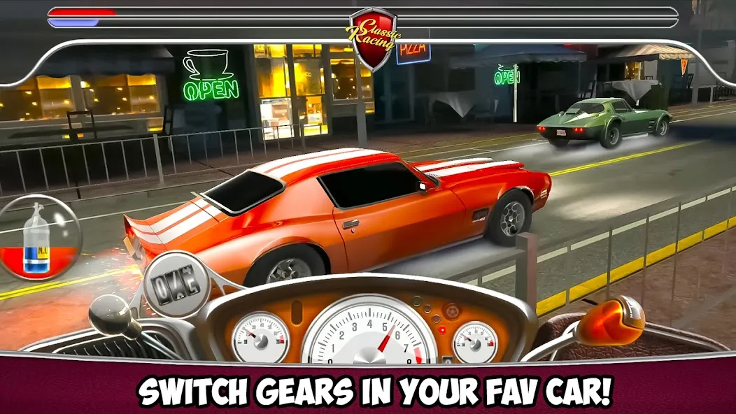 Скачать Classic Drag Racing Car Game (Классическая игра на гонках драгрейсинга) [Взлом/МОД Меню] последняя версия 0.6.1 (бесплатно на 5Play) для Андроид