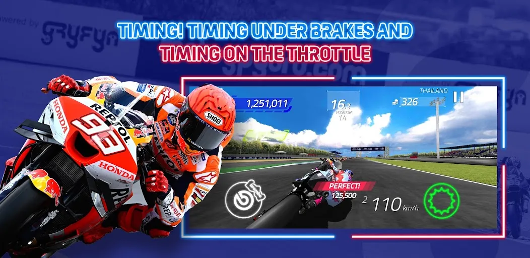 Скачать MotoGP Racing '23 [Взлом/МОД Все открыто] последняя версия 0.2.6 (на 5Плей бесплатно) для Андроид