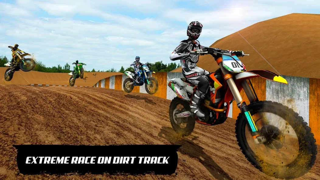 Скачать Motocross Dirt Bike Champions (Мотокросс Чемпионы Грязевых Мотоциклов) [Взлом/МОД Unlocked] последняя версия 1.2.4 (на 5Плей бесплатно) для Андроид