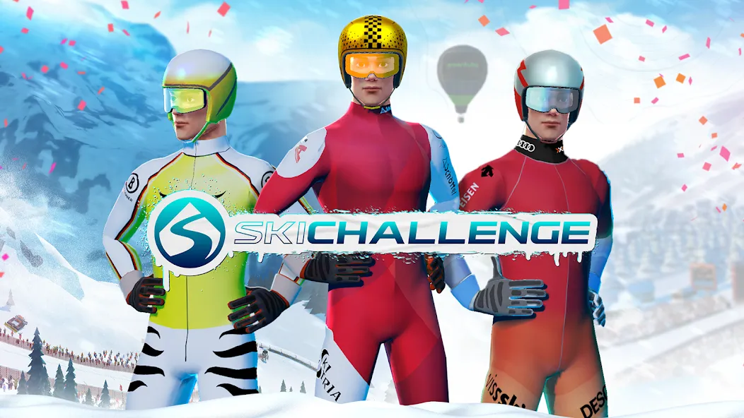 Скачать Ski Challenge (Ски Челлендж) [Взлом/МОД Меню] последняя версия 2.4.2 (4PDA apk) для Андроид