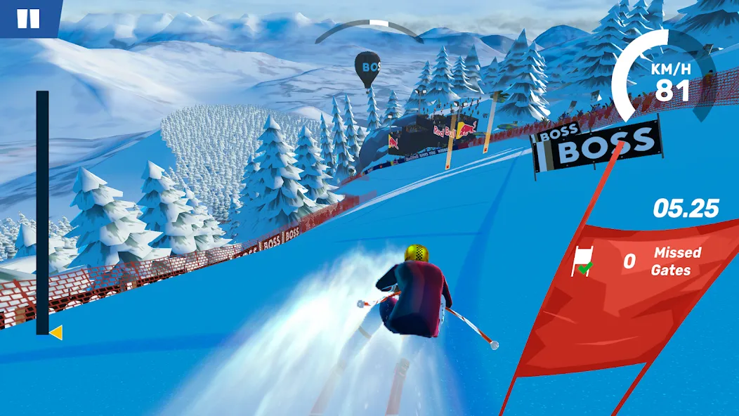Скачать Ski Challenge (Ски Челлендж) [Взлом/МОД Меню] последняя версия 2.4.2 (4PDA apk) для Андроид