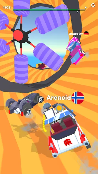 Скачать Ramp Racing 3D — Гонки и трюки  [Взлом/МОД Все открыто] последняя версия 2.3.4 (на 5Плей бесплатно) для Андроид
