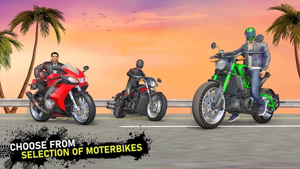 Скачать Moto Traffic Bike Race Game 3d (Мото Трафик Байк Рейс Гейм 3д) [Взлом/МОД Меню] последняя версия 0.4.2 (бесплатно на 5Play) для Андроид