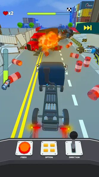 Скачать Crazy Rush 3D - Уличные Гонки (Крейзи Раш 3Д) [Взлом/МОД Все открыто] последняя версия 2.8.4 (5Play ru apk ) для Андроид