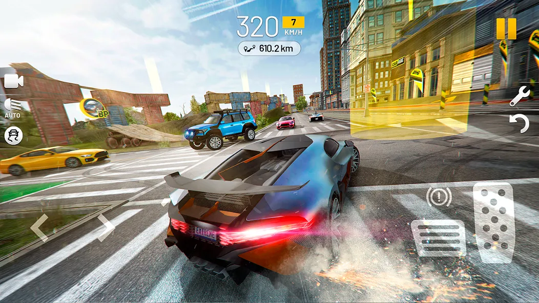Скачать Extreme Car Driving Simulator (Экстримальный симулятор вождения автомобиля) [Взлом/МОД Unlocked] последняя версия 1.6.7 (на 5Плей бесплатно) для Андроид