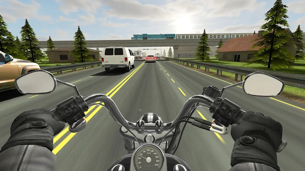 Скачать Traffic Rider (Трафик Райдер) [Взлом/МОД Unlocked] последняя версия 1.3.1 (бесплатно на 5Play) для Андроид