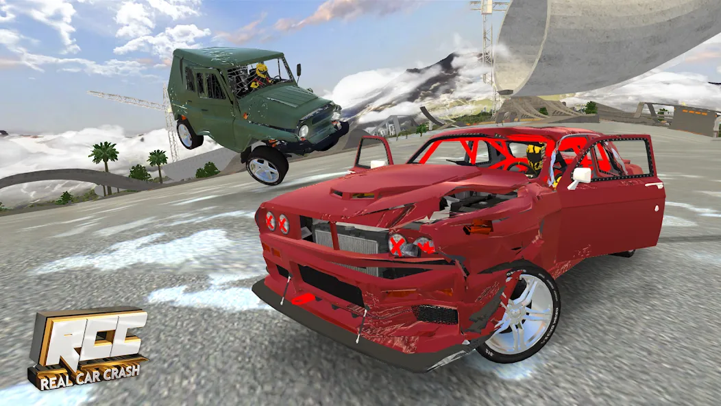 Скачать RCC - Real Car Crash Simulator (РКК) [Взлом/МОД Unlocked] последняя версия 2.6.9 (4PDA apk) для Андроид