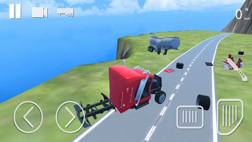 Скачать Truck Crash Simulator Accident (Симулятор ДТП с грузовиком) [Взлом/МОД Бесконечные деньги] последняя версия 1.1.5 (бесплатно на 4PDA) для Андроид