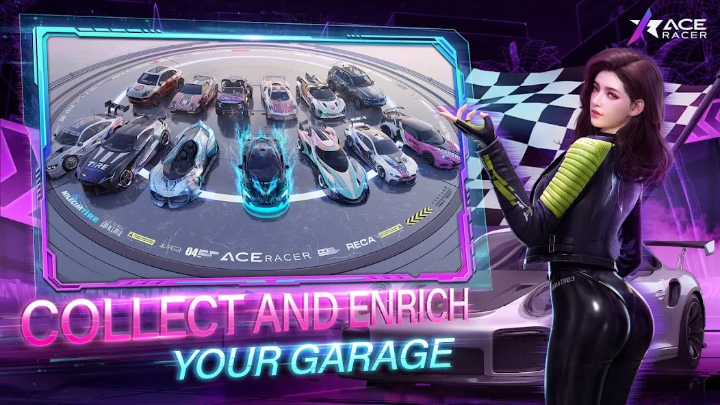 Скачать Ace Racer (Эйс Рейсер) [Взлом/МОД Бесконечные деньги] последняя версия 1.8.3 (бесплатно на 5Play) для Андроид