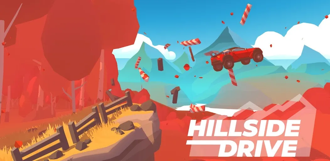 Скачать Hillside Drive Racing (Хиллсайд Драйв Рейсинг) [Взлом/МОД Много денег] последняя версия 1.6.8 (бесплатно на 4PDA) для Андроид
